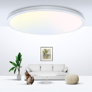 LED Ceiling Light Flush Mount Super Slim 9 Inch 24W 2400lm Ceiling Lights 2pack